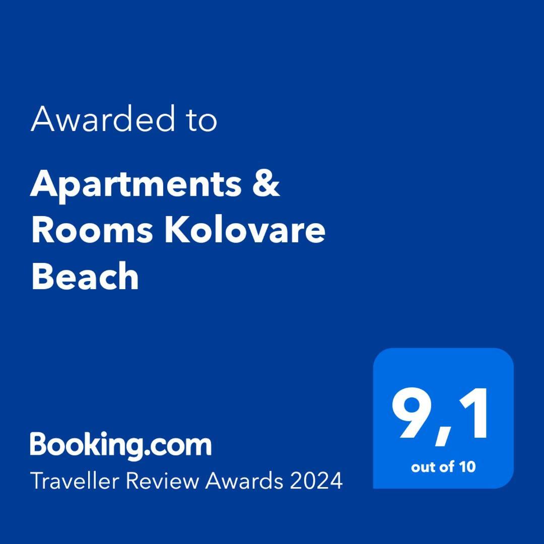 Apartments & Rooms Kolovare Beach 3, Zadar Eksteriør bilde