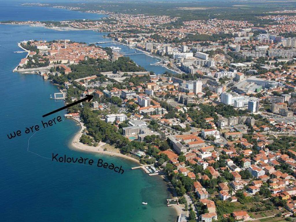 Apartments & Rooms Kolovare Beach 3, Zadar Eksteriør bilde